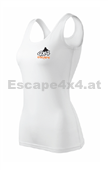 Damen Tanktop in weiss - Escape4x4 - Design 3